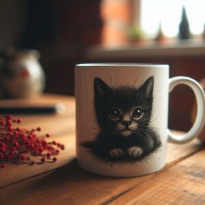 Taza michi negro